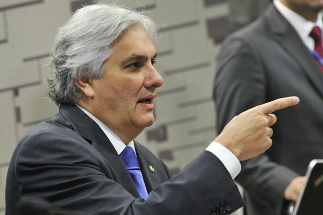 Delcídio: PMDB foi “sócio majoritário” do PT na distribuição da propina de Belo Monte. | Geraldo Magela/Agência Senado