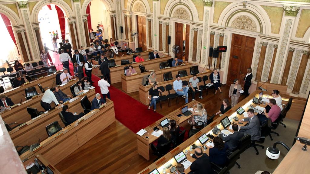O plenário da Câmara de Vereadores de Curitiba | Andressa Katriny/CMC