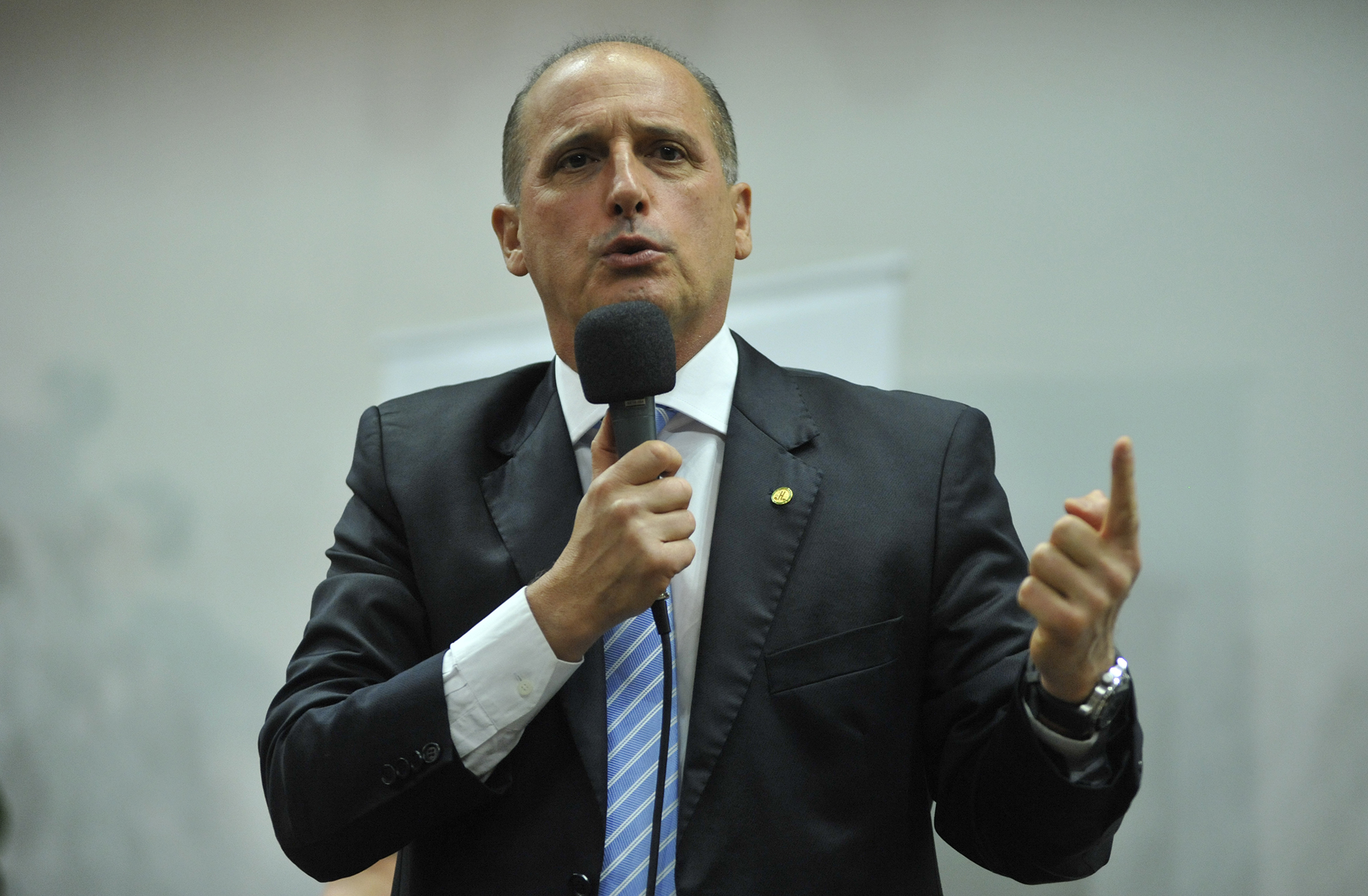 Onyx Lorenzoni (DEM-RS), retirou do parecer o item que instituía o crime de responsabilidade para magistrados, promotores e procuradores. | Alex Ferrera/Câmara dos Deputados