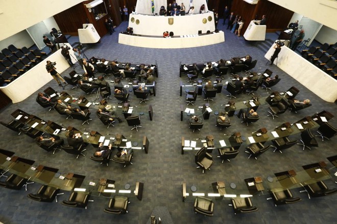 O plenário da Assembleia Legislativa do Paraná | Hugo Harada/Gazeta do Povo
