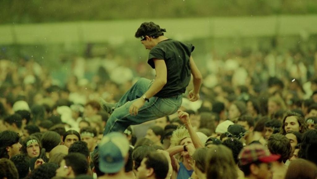 Show dos Ramones na Pedreira em 1994: rock sem proibições.