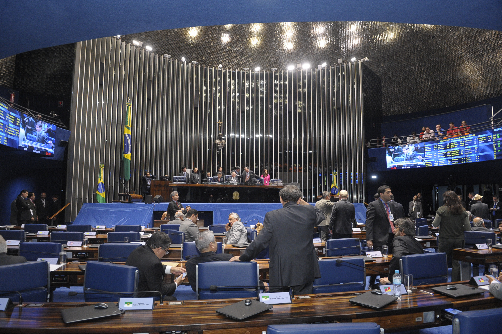 O plenário do Senado | Waldemir Barreto/Agência Senado