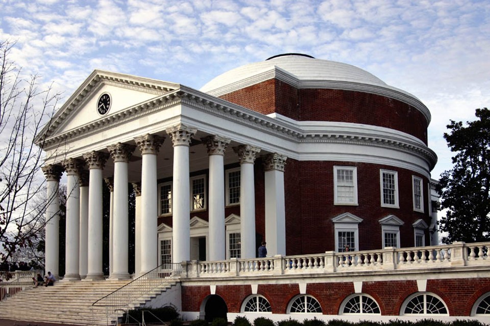 A “Rotonda”: edifício da Universidade de Virgínia planejado por Thomas Jefferson | Boston College/Acervo
