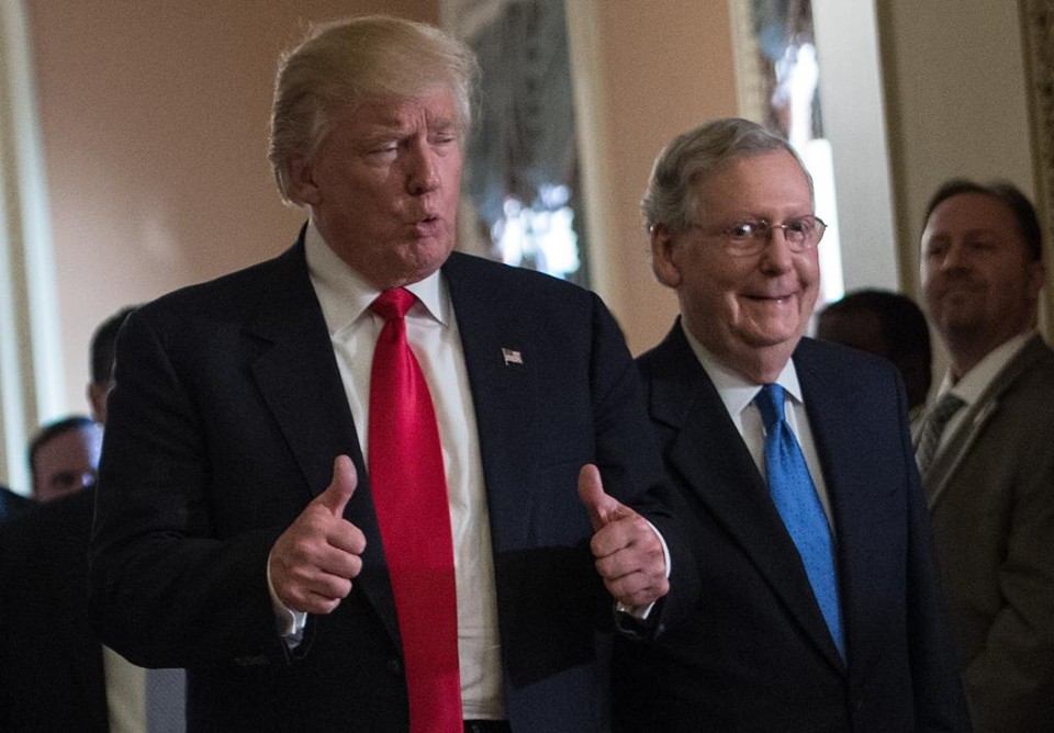 O protecionismo indicado por Donald Trump foi uma das estratégias da campanha vitoriosa. | NICHOLAS KAMM/AFP