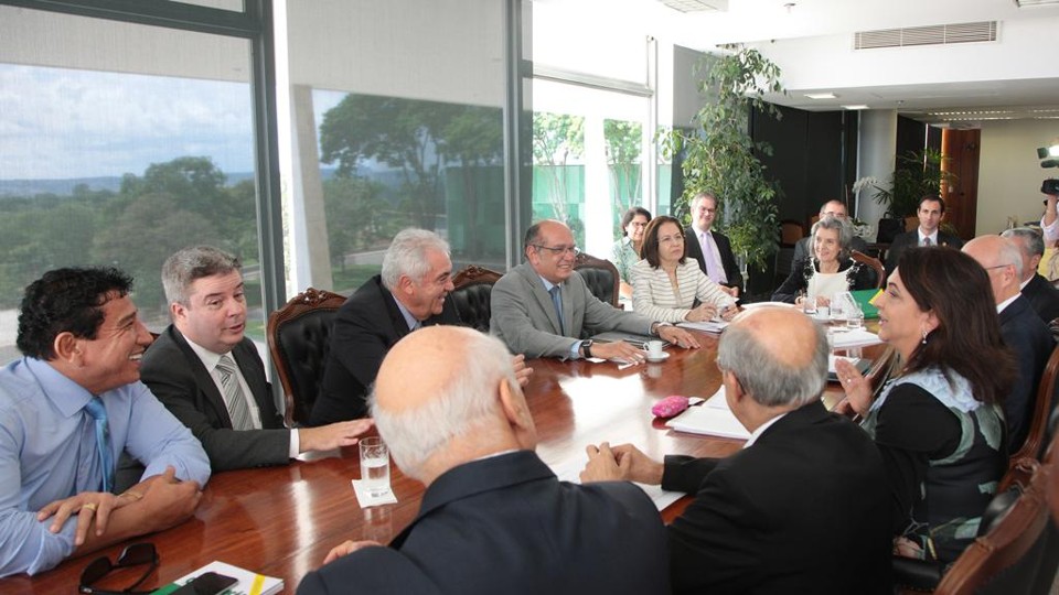 Reunião entre presidentes de tribunais superiores e senadores discutiu os salários acima do teto | Carlos Humberto/SCO/STF