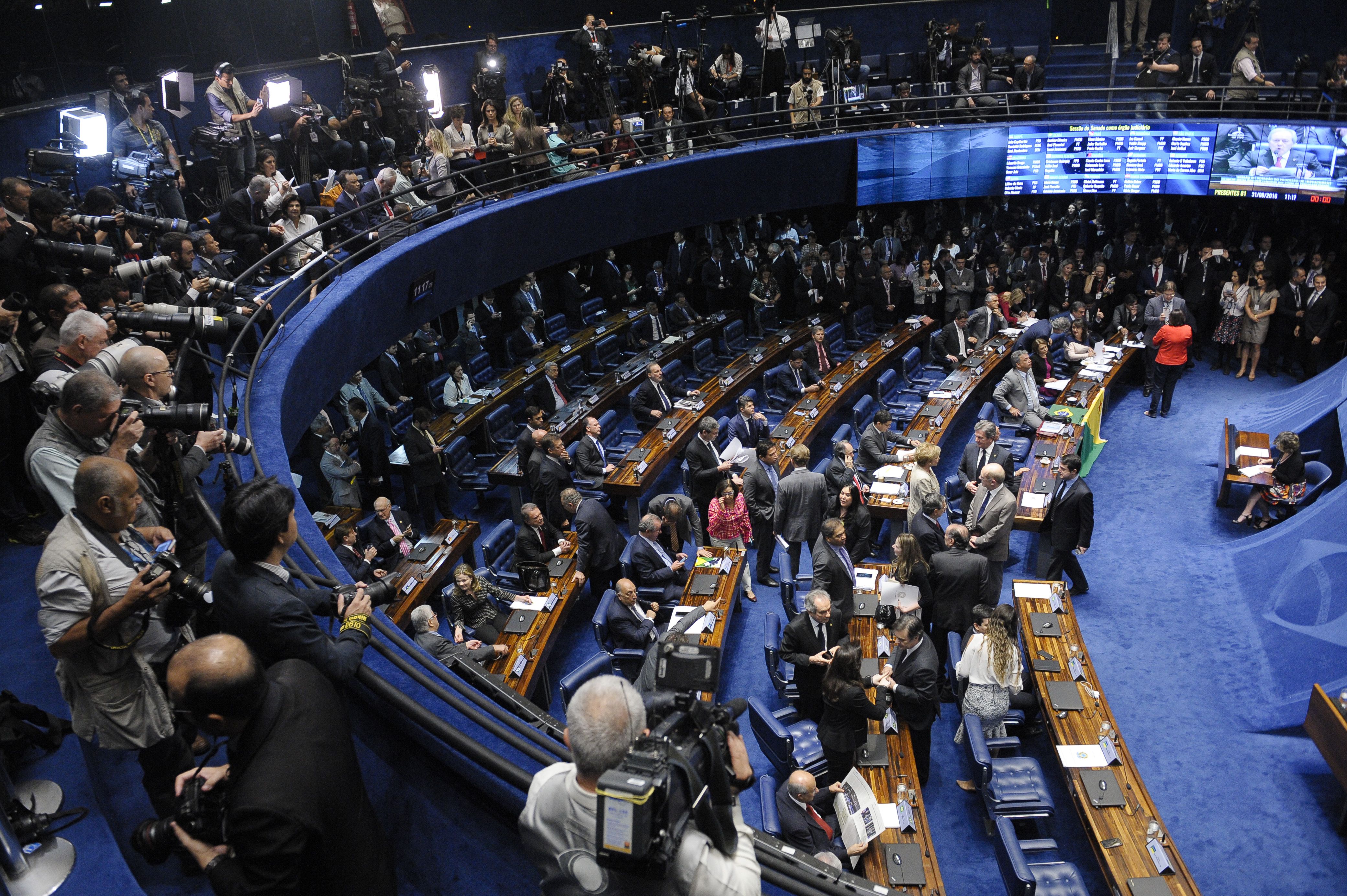 Plenário do Senado deve votar a proposta na próxima terça-feira. | Pedro França/Agência Senado