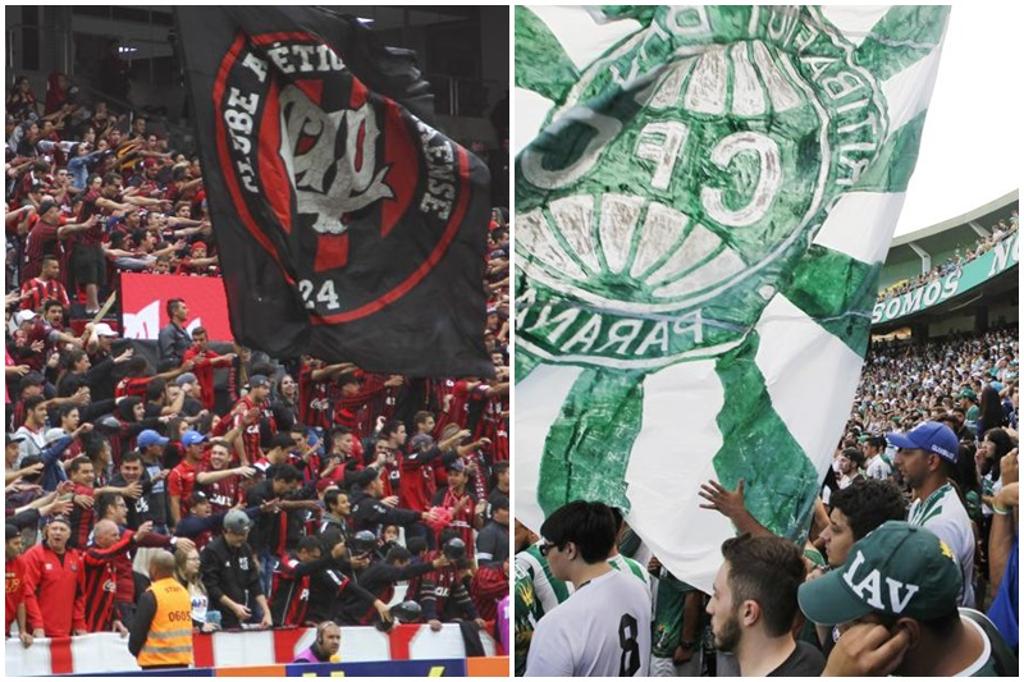 Dupla Atletiba não lotou estádios no Brasileirão. | /Gazeta do Povo