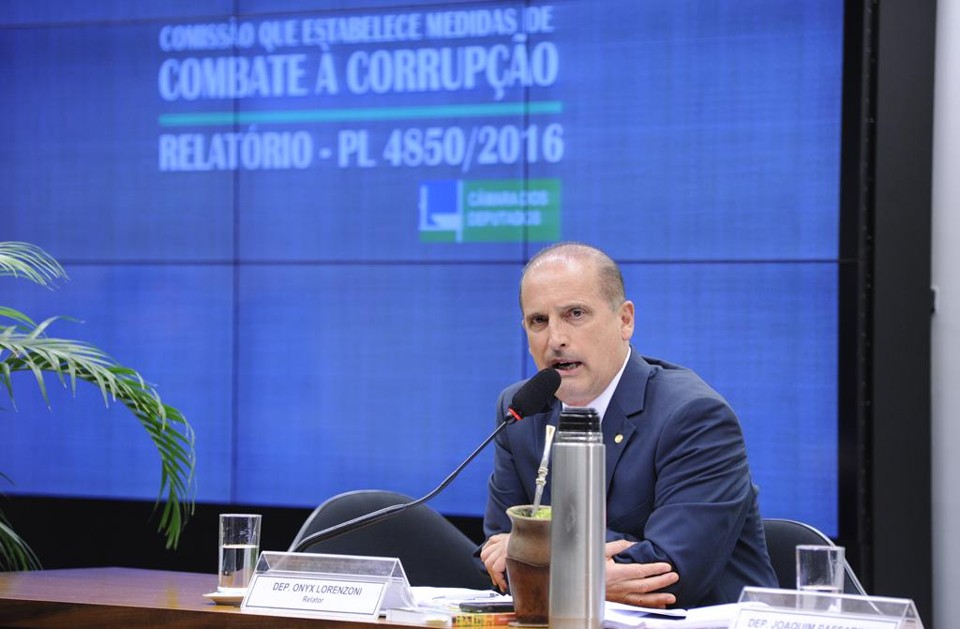O deputado Onyx Lorenzoni não concedeu entrevista para esclarecer as mudanças no projeto de lei. | Lucio Bernardoi Jr/