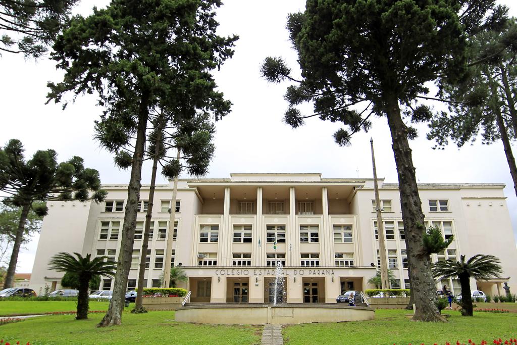 Colégio Estadual do Paraná retornou às aulas nesta quarta-feira. | Antônio More / Agência de Notícias Gazeta do Povo/