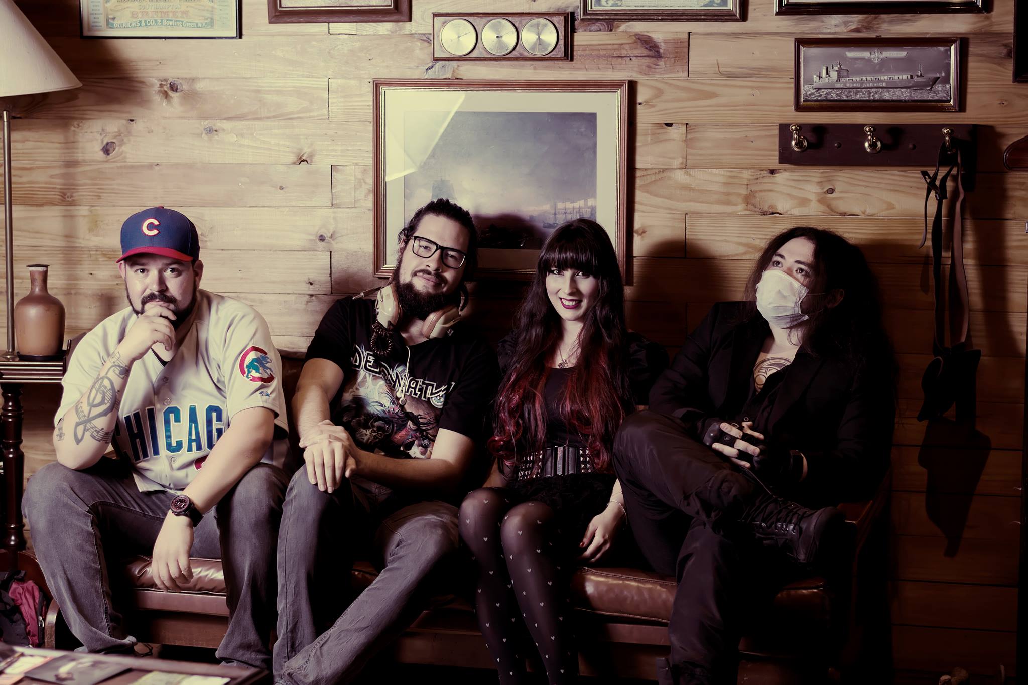 Banda Hikaru Squad com a nova baixista | Johann Knorst - Fotografo/Reprodução Facebook