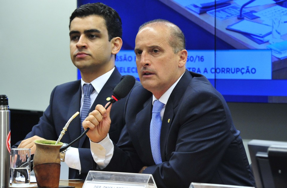 O relator do projeto, deputado Onyx Lorenzoni (DEM-RS) | Luis Macedo / Câmara dos Deputados