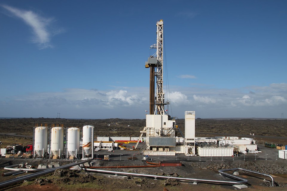 Planta do Rig Thor, na Islândia, que deverá fornecer 10 vezes mais energia do que os processos atuais. | Reprodução/Statoil