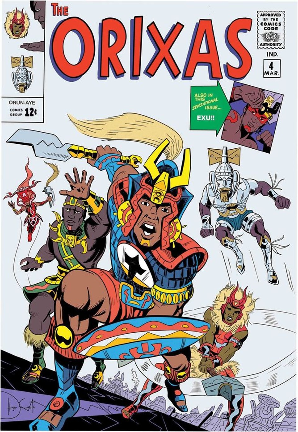 Capa inspirada em clássico da Marvel | Hugo Canuto/Reprodução Catarse