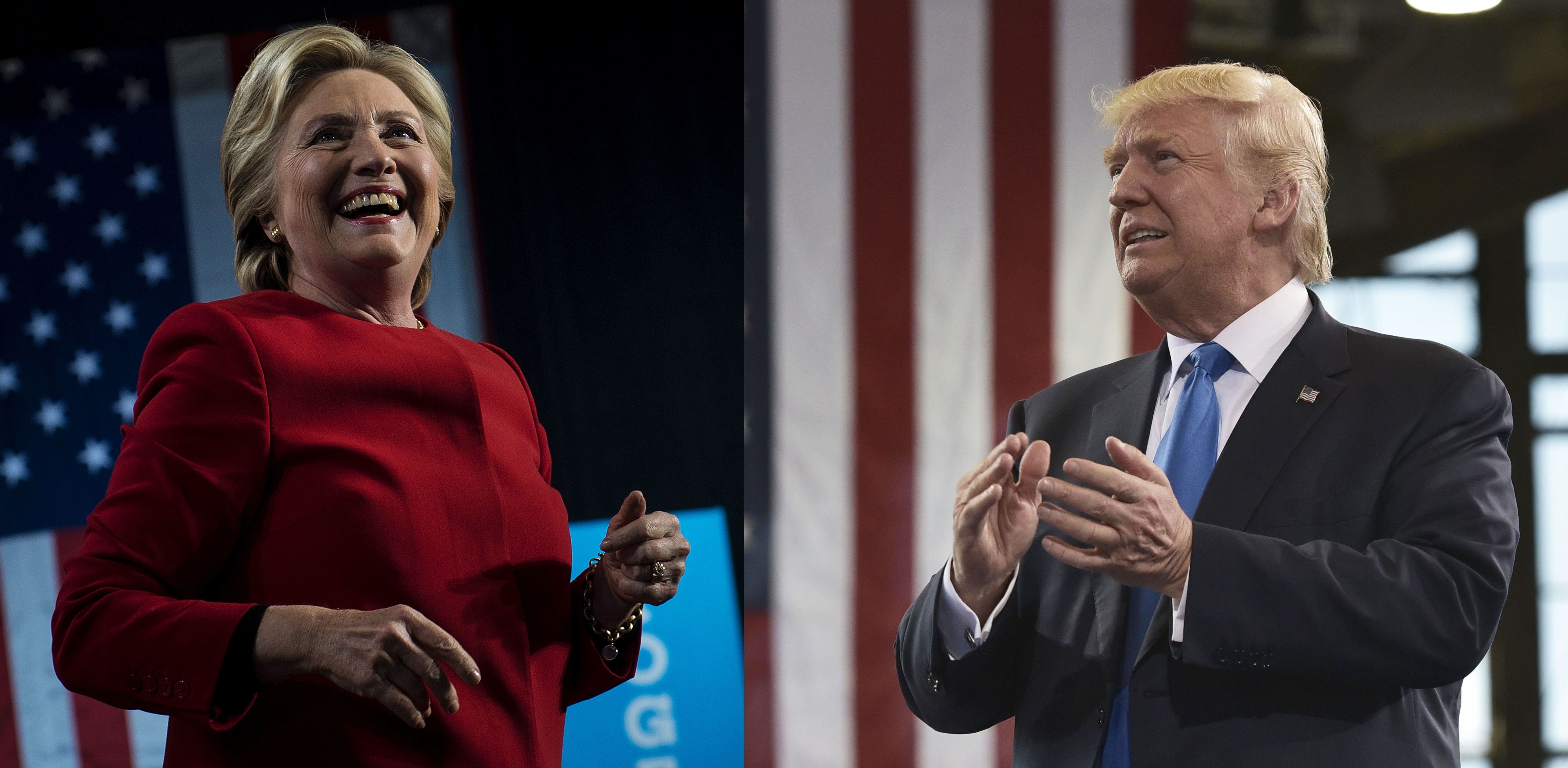 | AFP PHOTO /
Brendan Smialowski e Mandel Ngan