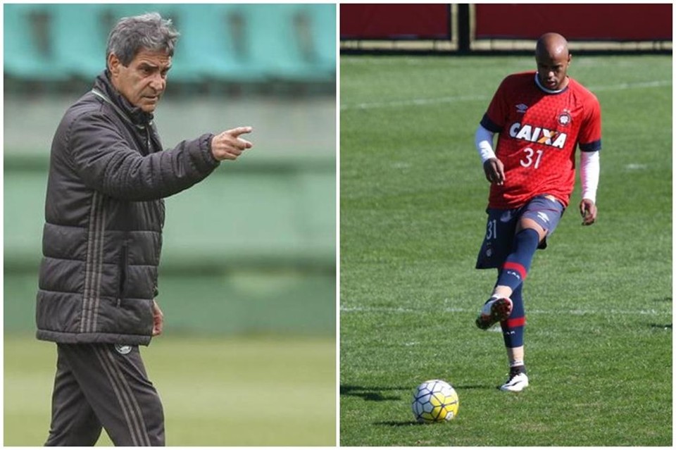 Carpegiani e Thiago Heleno: permanências não definidas para 2017. | /Gazeta do Povo