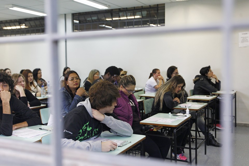 Enem do ano passado. | Antônio More/Gazeta do Povo
