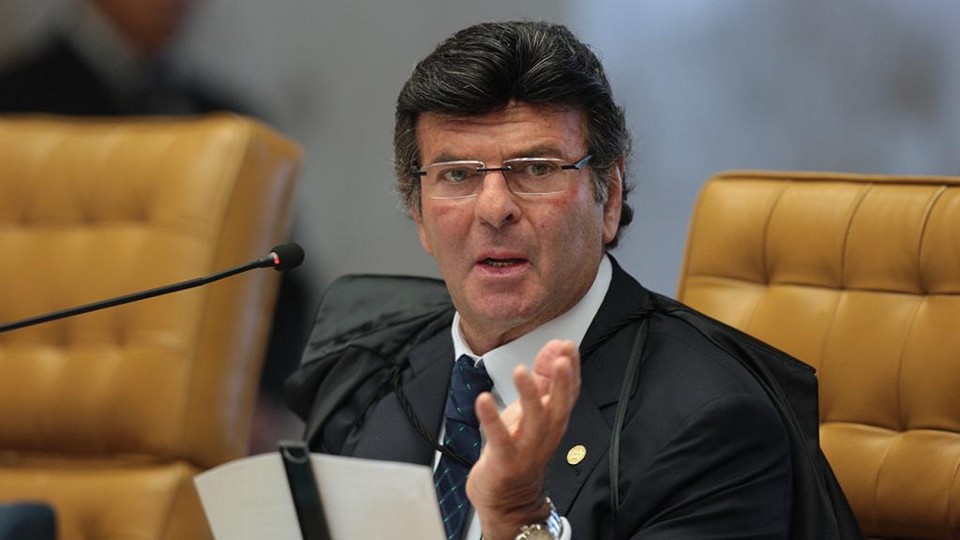 Fux: não há tempo para julgar mérito da liminar sobre as “Dez Medidas” em 2016 Luiz Fux, ministro do STF | Carlos Humberto/SCO/STF