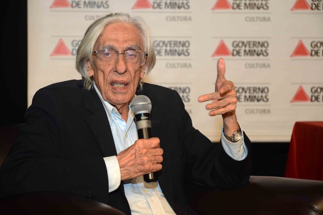 O poeta Ferreira Gullar foi considerado mortal’ pela Academia Brasileira de Letras. | Renato Cobucci/IMPRENSA-MG-39150