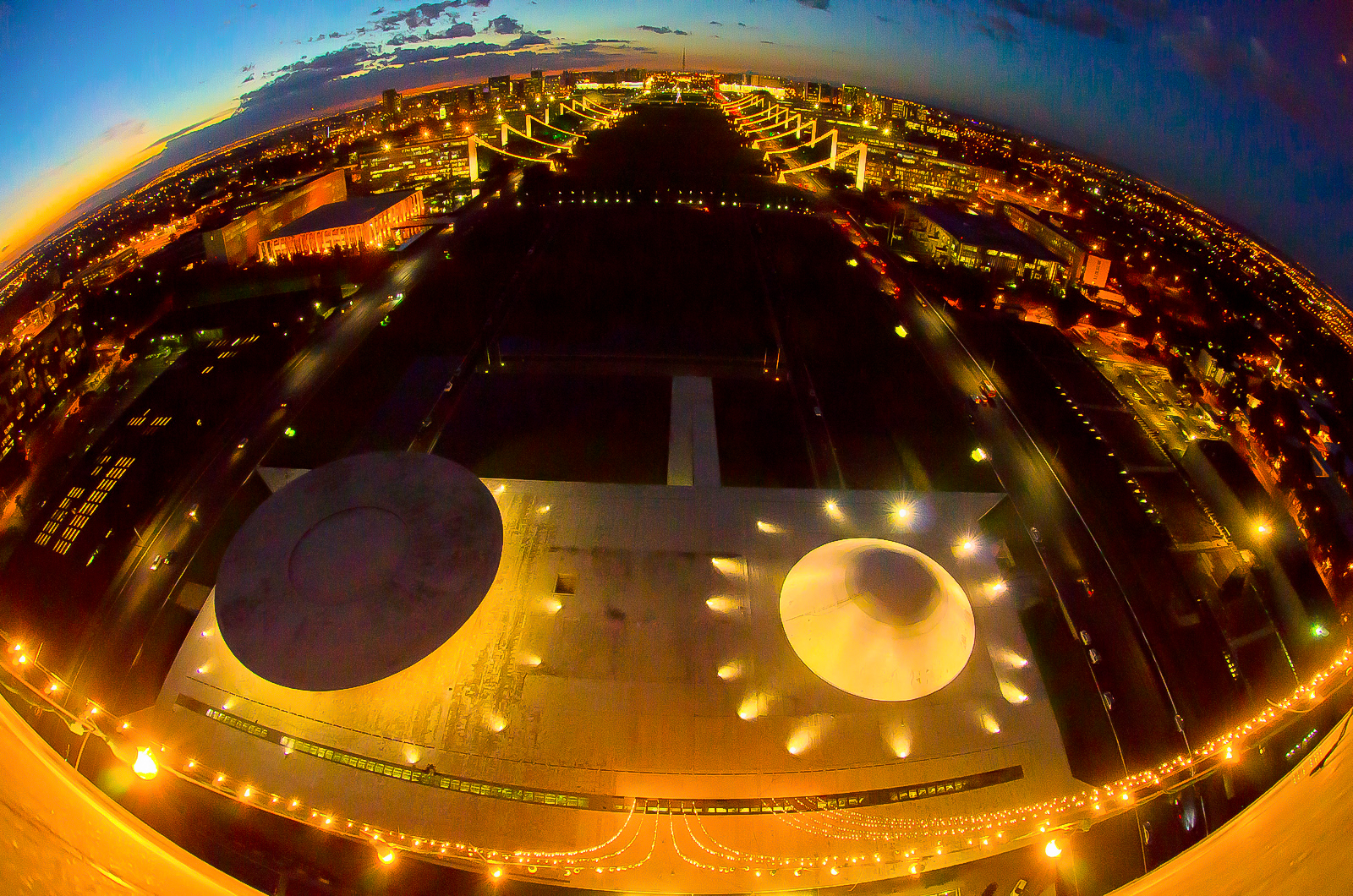 Vista aérea das Casas do Congresso Nacional | Ana Volpe/ Agência Senado/Arquivo