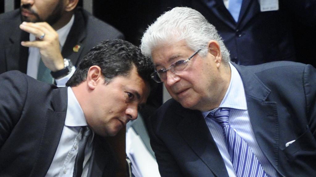 Juiz Sergio Moro esteve no Senado na última quinta-feira (1.º) | Geraldo Magela/Agência Senado