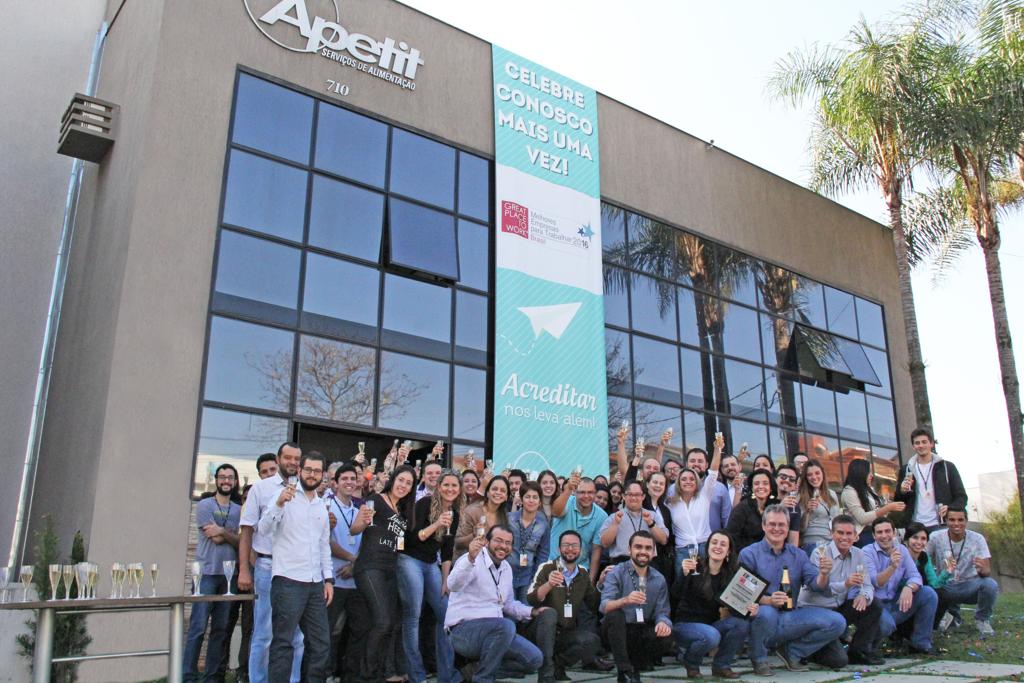 A Apetit saltou da 17ª posição no ranking de 2015 para a 3ª na lista deste ano | Divulgação