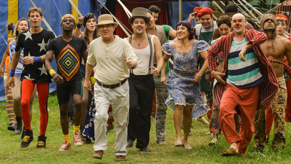 Cena de “Saltimbancos Trapalhões”, que estreia em janeiro | Divulgação/