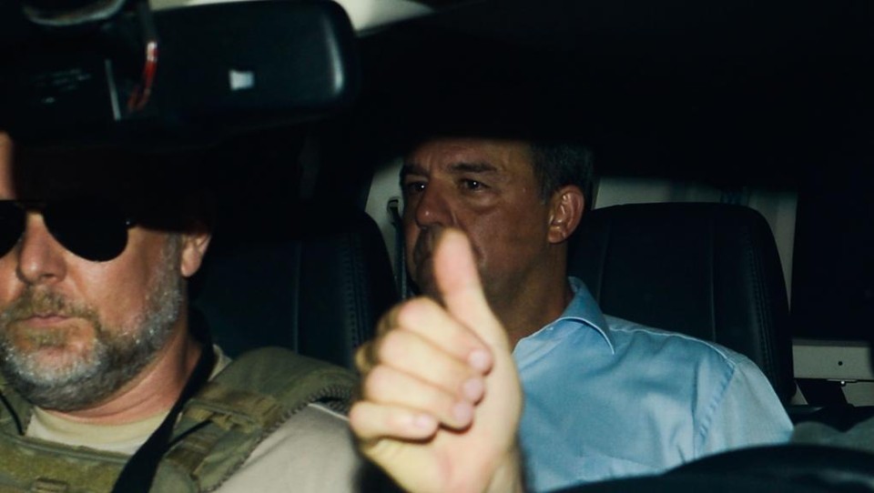 Sérgio Cabral é transportado pela PF à cadeia | Fernando Frazão/Agência Brasil/Arquivo