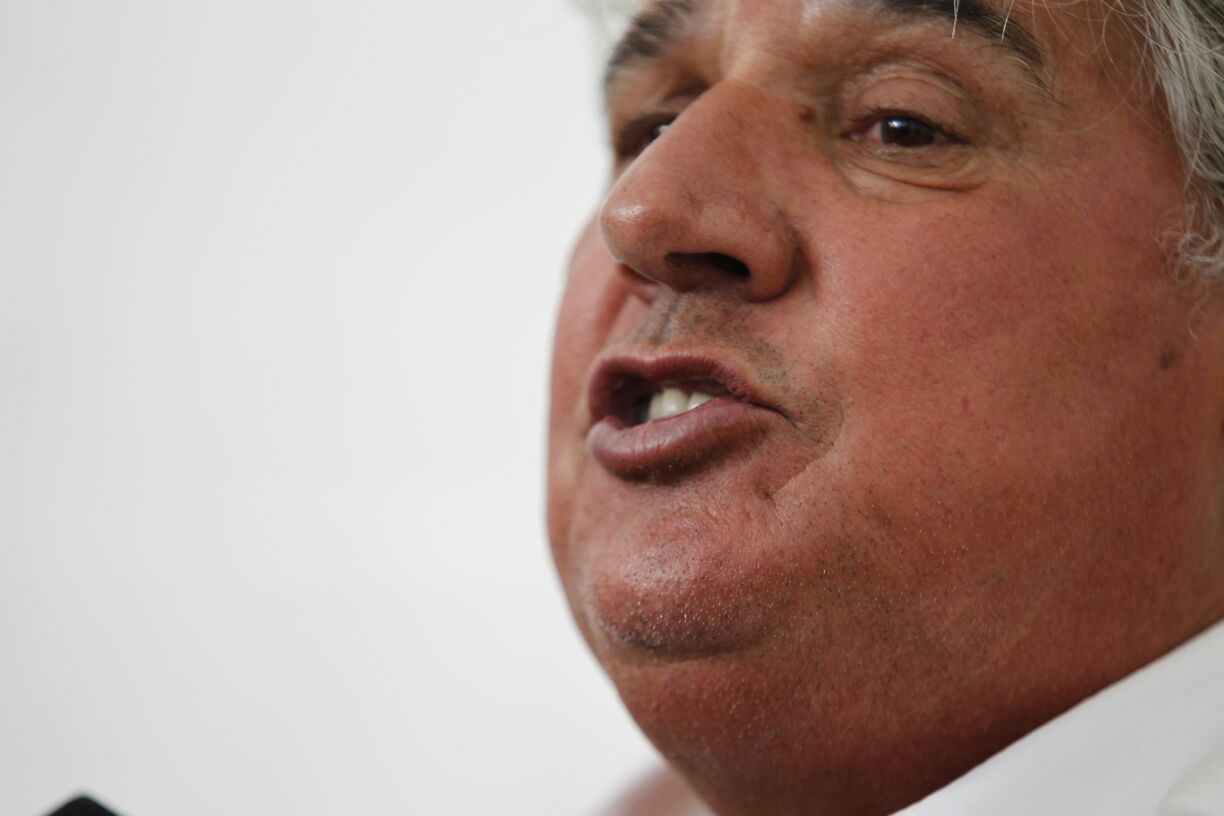 Osmar: revolta. | Jonathan Campos/Gazeta do Povo