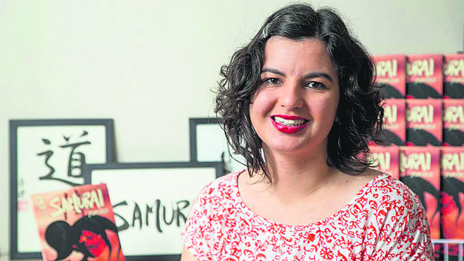 Mylle estudou o idioma e passou seis meses em intercâmbio cultural no país asiático | Hugo Harada/Gazeta do Povo