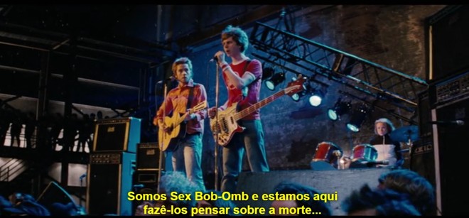 Falta a preposição “para” na frase. Sem ela a frase fica sem sentido e causa estranheza ao espectador | Reprodução