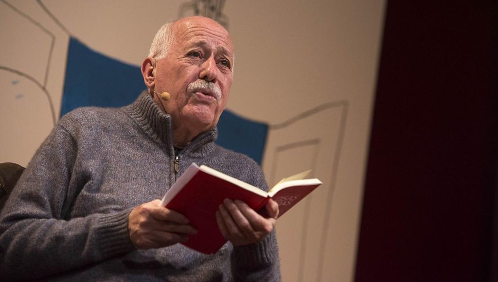 Silviano Santiago durante evento em setembro na Biblioteca Pública do Paraná. | Divulgação/