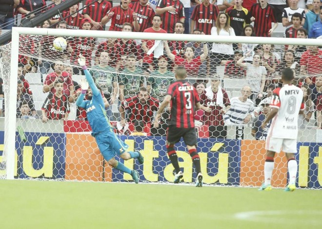 Atlético quase faz na Arena. | Gazeta do Povo
