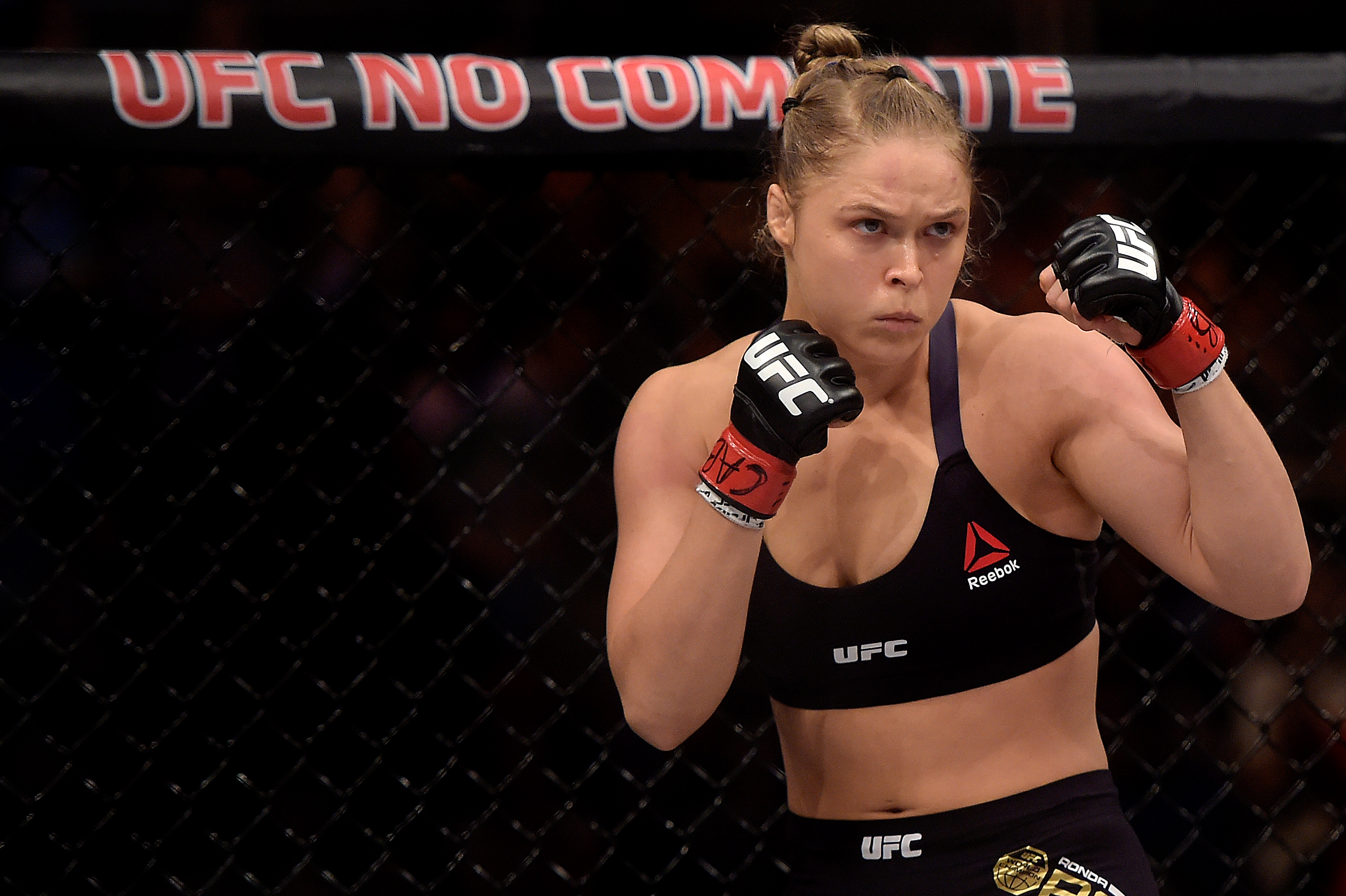 Ronda Rousey retorna ao octógono após 412 dias. | Paulo Mumia/Fotos Públicas