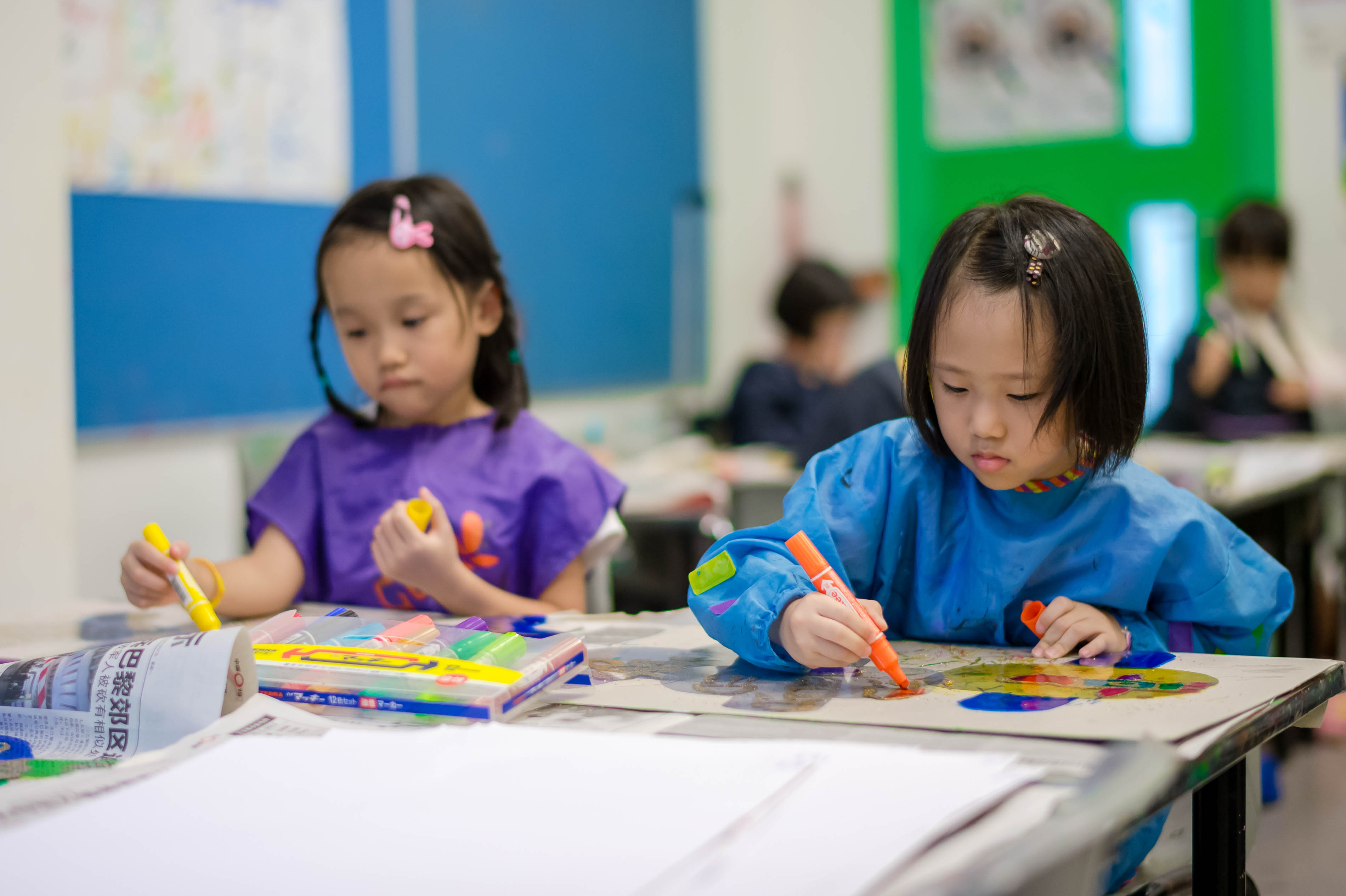 Sala de aula em Singapura: o país foi o melhor colocado em ranking internacional | Fabian Leow/Nafa / Divulgação