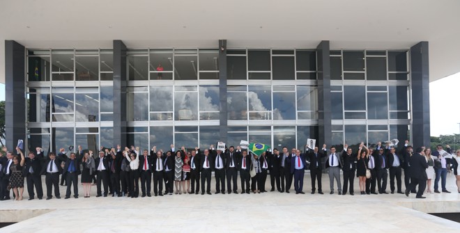 Brasília (DF), em frente ao Supremo Tribunal Federal (STF) | Wilson Dias/Agência Brasil