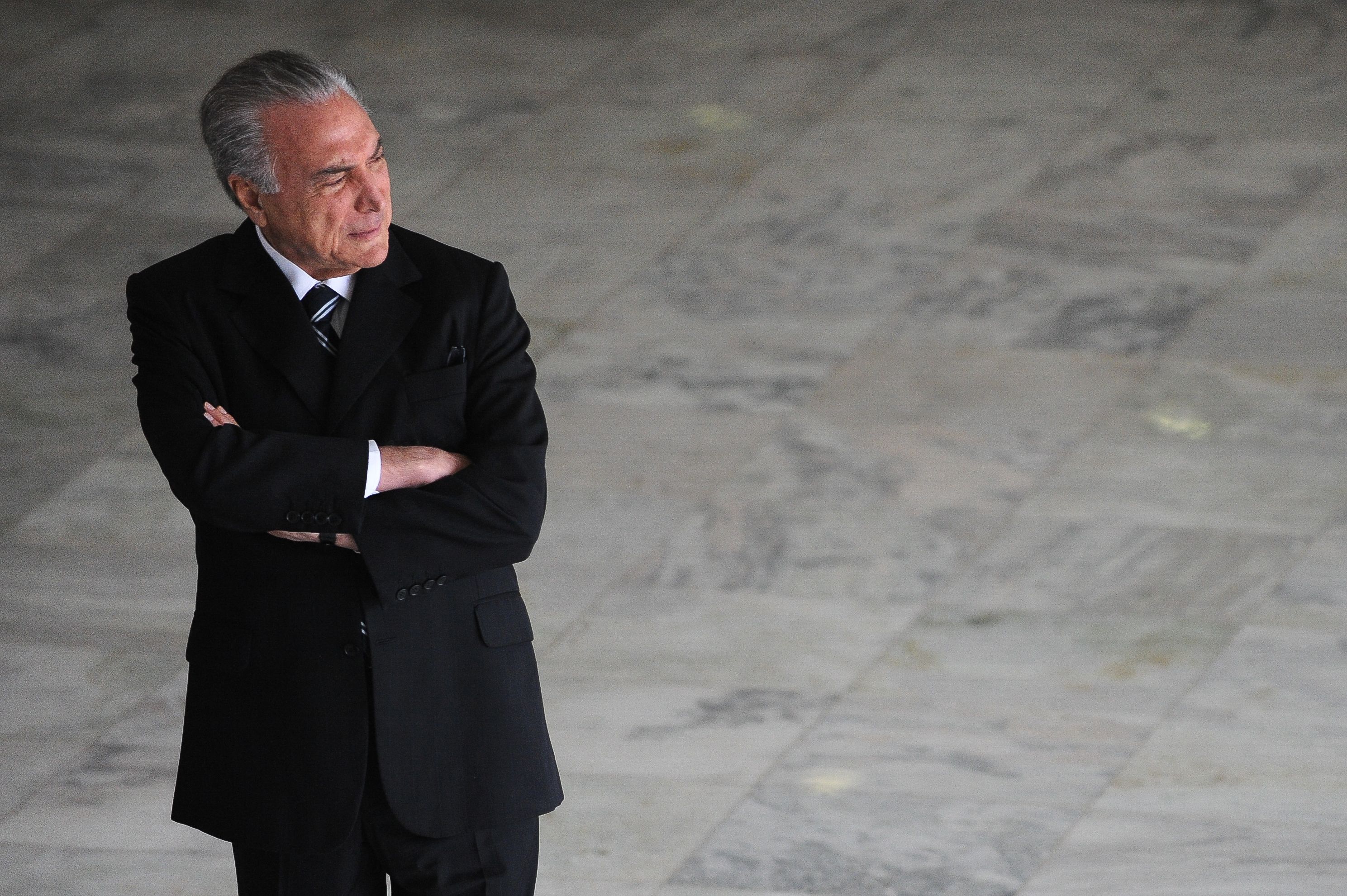 Em delação premiada, o executivo cravou que parte do dinheiro prometido pela empresa ao PMDB foi pago em dinheiro vivo no escritório de José Yunes, amigo e assessor do presidente Michel Temer (PMDB). | ANDRESSA ANHOLETE/AFP