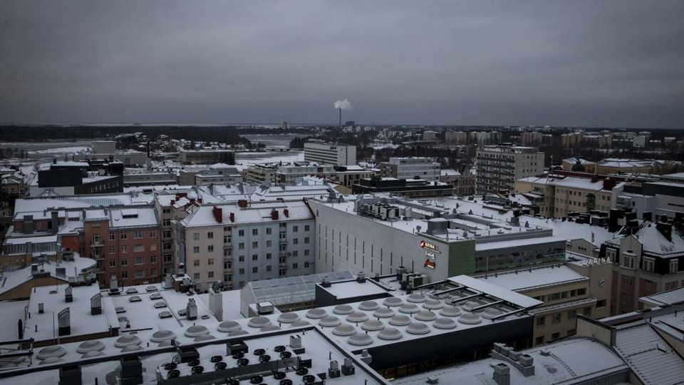 Oulu, na Finlândia, tem um cenário vibrante de startups, mas não encontra pessoas dispostas a se aventurarem em suas startups. | JANNE KORKKO/NYT