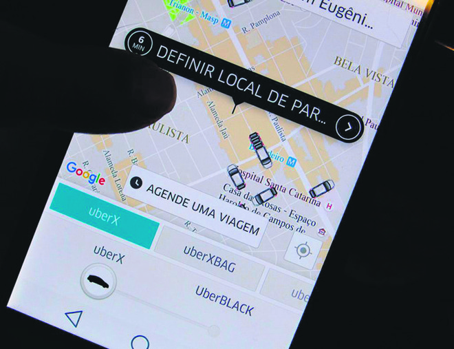 Motorista do Uber ganha liminar na Justiça do Paraná que proíbe que ele seja multado. | Fernanda Carvalho/Fotos Públicas