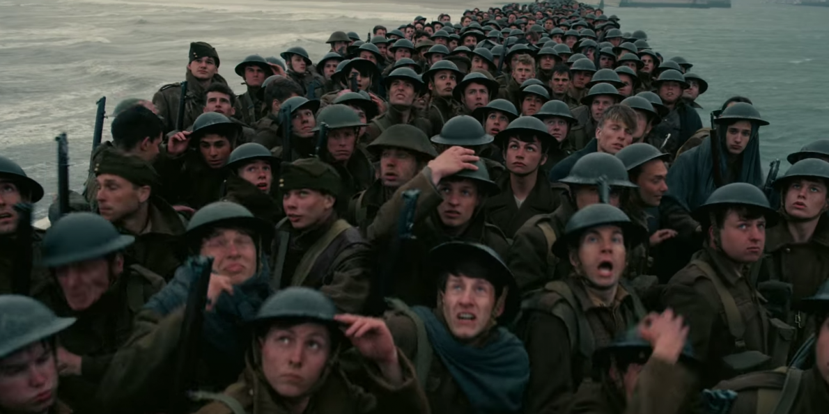 “Dunkirk”, o filme de Christopher Nolan (“Batman — O Cavaleiro das Trevas”) que fala sobre a Segunda Guerra Mundial e estreia em 2017. | Divulgação