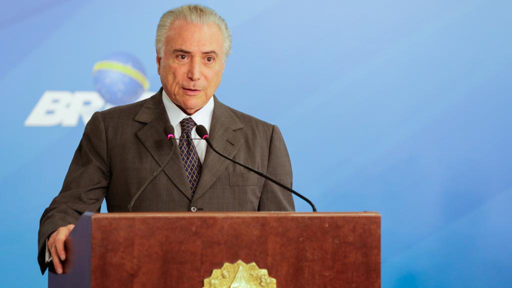 Presidente Michel Temer: agora na mira dos pedidos por renúncia | Marcos Correa/PR