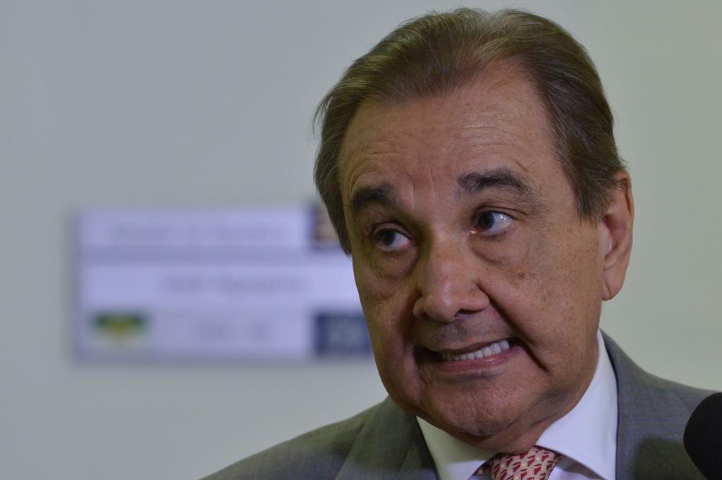 O senador Agripino Maia é acusado de envolvimento num esquema de propina para obras da Copa do Mundo. | Antôno Cruz/ Agência Brasil/Fotos Públicas