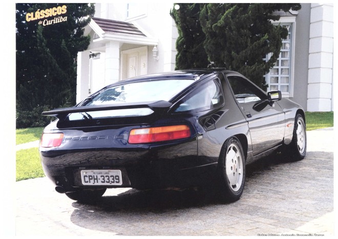 JANEIRO - Porsche 928, ano 1987: primeiro modelo V8 com motor dianteiro 5.0. O superesportivo, de 320 hp, chegou ao mercado norte-americano para brigar com Ferraris e Mercedes. Proprietário: Constantino Baumle (engenheiro). | Divulgação