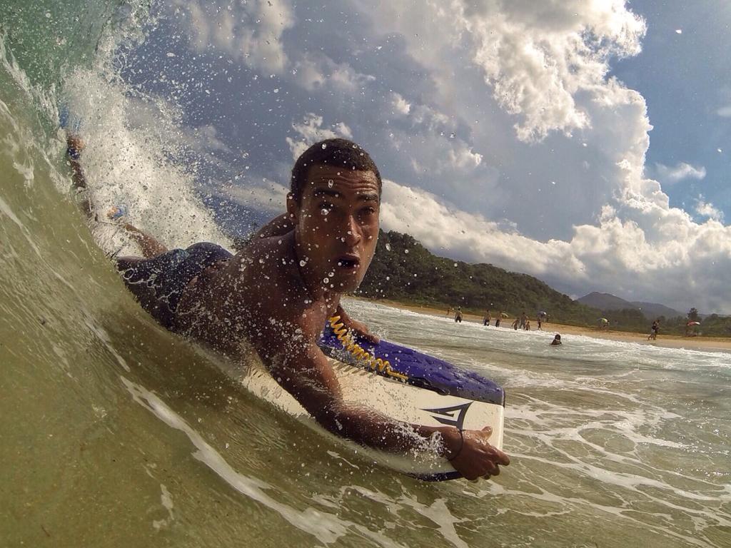 Marcos Boeno é o atual bicampeão paranaense de boadyboarding. | Daniel Gustavo