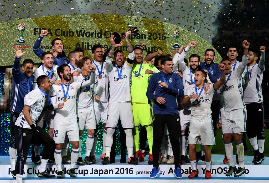 Real Madrid conquistou o penta mundial no Japão. | TOSHIFUMI KITAMURA/AFP