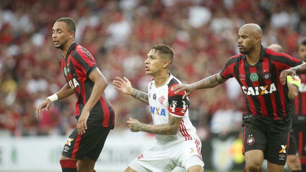 Jogo entre Atlético e Flamengo foi amarrado na Arena. | Marcelo Andrade/Gazeta do Povo