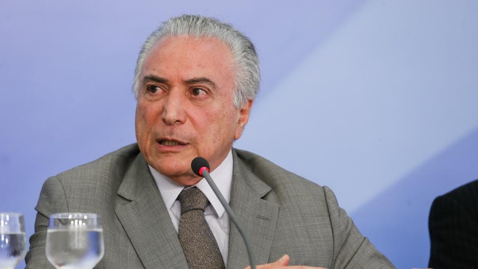 Popularidade do presidente Michel Temer tem caído nas pesquisas. | Beto Barata/PR