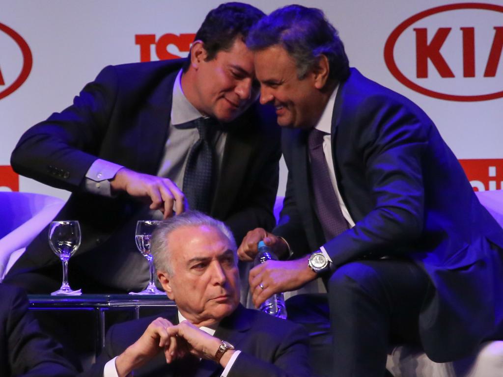 Moro: foto reacendeu as teorias da conspiração | Jales Valquer/Estadão Conteúdo