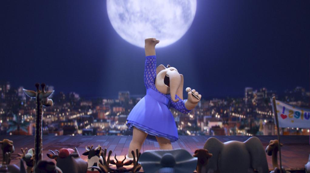 Sandy dubla a elefanta Meena | /Divulgação