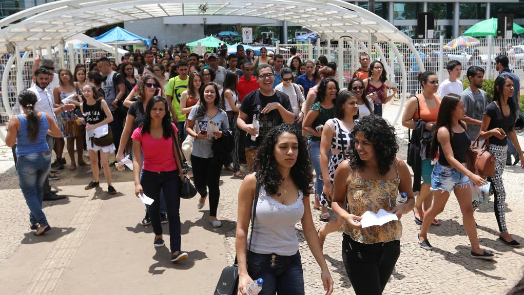 Em Brasília, candidatos participam da segunda aplicação do Enem 2016 | Fabio Rodrigues Pozzebom/Agência Brasil