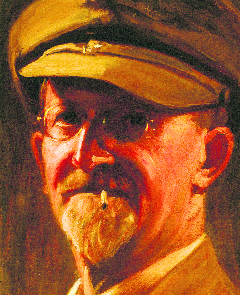 Autorretrato do artista, morto em 1935 | Divulgação/